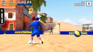 6 830 points! Amazing skills! Check out the replay of my Skill Run! #SkillTwinsFootballGame @Skil...