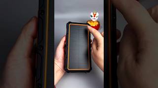 "Unlimited Charging: Solar + Hand Power Bank for All Devices! ☀️🔋⚡"