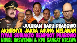 IYYAS SUBIAKTO SILENCES PRABOWO..!! THE AGO & THE KPK FIGHT 🔥 ABOLITION - AMNESTY BACKFLOWS