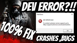 How To Fix ALL Call Of Duty Warzone Dev Errors, Crashes And Black Screens