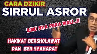CARA DZIKIR SIRRUL ASROR💫KH.MUKHLASON ROSYD.@Arkanza_99