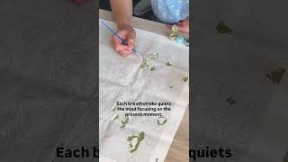 Turning anxiety into art #mindfulart