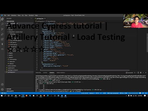 Advance Cypress tutorial | Artillery Tutorial - Load Testing ☆☆☆☆☆