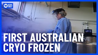 Australia’s First Cryonics Facility Freezes First Body | 10 News First