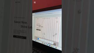 Ui design phase of a gym website