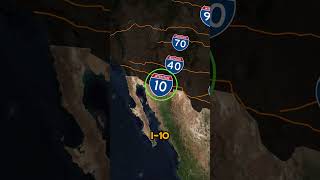 How the U.S. Interstate Highway System Gets Its Numbers Explained
