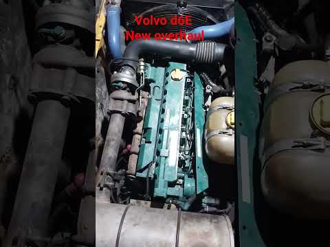 volvo engine new overhaul #excavator