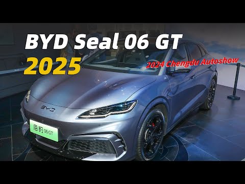 2025年比亞迪海豹06GT，兩廂純電小鋼炮，太帥了| 2025 BYD seal 06 GT