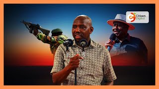 "Shame on you!" Raila Odinga condemns CS Murkomen’s shoot to kill order