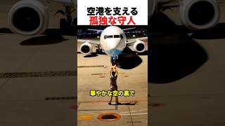 空の番人?人知れず飛行機を支える航空誘導員とは