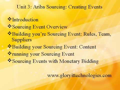 SAP ARIBA Online Training