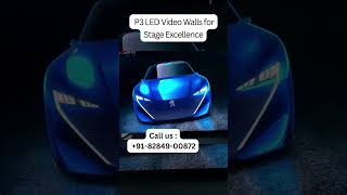 P3 LED Video Walls for Stage Excellence #techon #trending #outdoorled #indoorled #viral #short #led