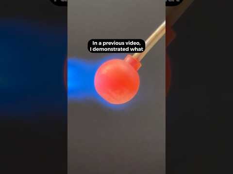 Leidenfrost Effect in Action: Hot Metal Sphere vs. Water #experiment #science