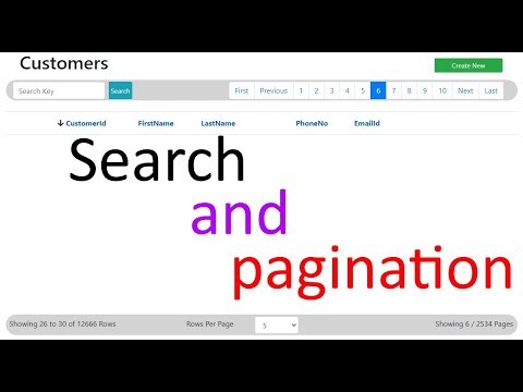 Search Function In ASP.NET Core MVC CRUD
