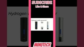 BIOMETER HI-TECH TOUCH SCREEN OPERATION PORTABLE HYDROGEN OXYGEN GENERATOR #Shorts