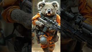Solders And Animals Fusion #animalfusion #solders #aifusion #forces  #fusionart #hybrids