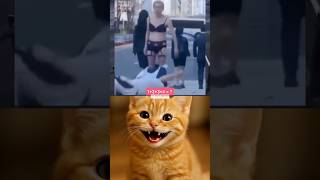 Girl falling on men | Infinite Aura Day #edit #memes #funnyfall #shorts #catreaction