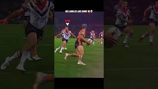 His Ankles are Broken 💀😂🔥 | #rugby #skills #crazy #nrl
