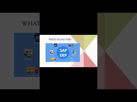What is SAP ERP? #saperp #erp #erpsystem #sap #sapcommunity