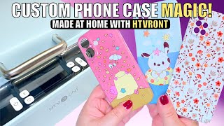 A dream machine! DIY| Making Custom Phone Cases and much more| HTVRONT Phone Case Heat Press| H17