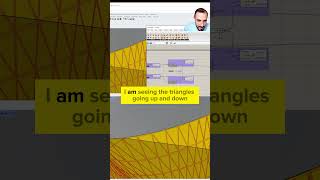Design openings with Grasshopper's triangulation! #grasshopper3d  #designshorts  #architecture