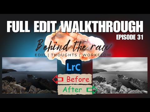 RAW file Processing | Simple Editing Walkthrough Start to Finish EP 31