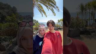 Honeymoon w/my honeeey 🌴🍊🌊😍 #koreanturkishcouple #love #honeymoon #couple #jeju