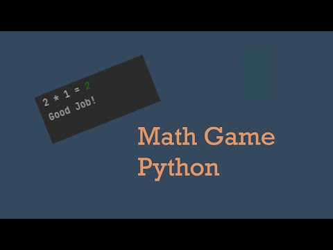 Math Game in Python - Arduid