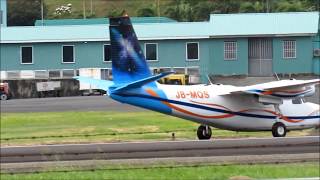 SVG air Cessna Citation 560 Action @ E.T Joshua Airport (1080p)