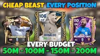 Cheap Beast for Every budget and Position in Fc Mobile