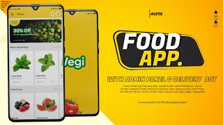 Completely Mange Food App With Admin Panel , And , Add Bottom Sheet (#27) in Flutter Hindi & Urdu