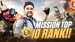 SERIOUS RANK PUSH TO TOP 20 | CLASSIC HACKER OR WHAT | BGMI LIVE