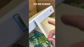 DIY DM Screen on a Budget