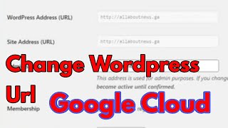 How to Change IP  Address Of Wordpress In Google Cloud Platform | Website URl and Admin URl |
