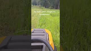 Cub Cadet XT2 isn't scared of anything #lawnmowingbusiness #lawncare  #grass