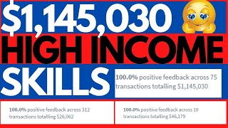 How To Earn $1,145,030 Doing High-Income Skills From Home - Making Money Online