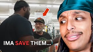 JiDion CAUGHT An old Vet trying to "Protect" kids...