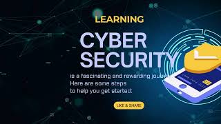 The way to learn cyber security. 8 steps to learn cyber security