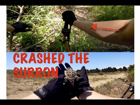 Crashed E-bike off-road Ride & Found a Horned Toad!!!