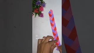 diy || Friendship band #handmade #paper craft #friendship band #shadma creations#shorts # trending