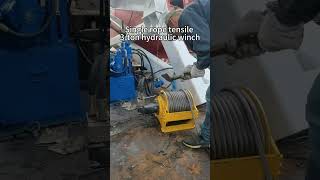 3-ton hydraulic winch for ships! #Winch #Hydraulic Winch #Crane Winch #Carrying Winch