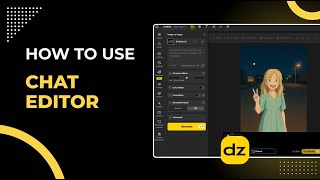 ChatGPT and Flux Kontext AI Image Editing | Dzine AI Tutorial