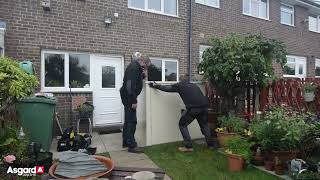 Asgard installs a Secure Store small garden shed [Timelapse]