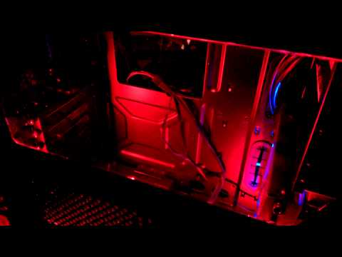 Custom PC case lights