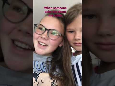 When someone asks me about my sister