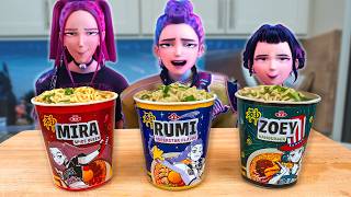I Made Instant Ramen from KPOP Demon Hunters