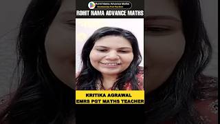 EMRS PGT Maths Success Story #emrs #emrspgt #successmotivation #successtips #shortvideo #shorts