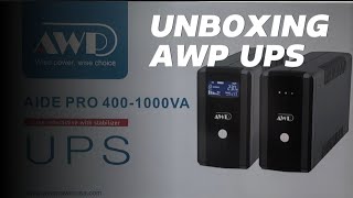 Unboxing UPS - Recommended UPS for general Use #hoobasics #ups #awp