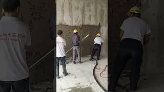 #plastering #rendering #machine #plasteringwork #plasterer #wall