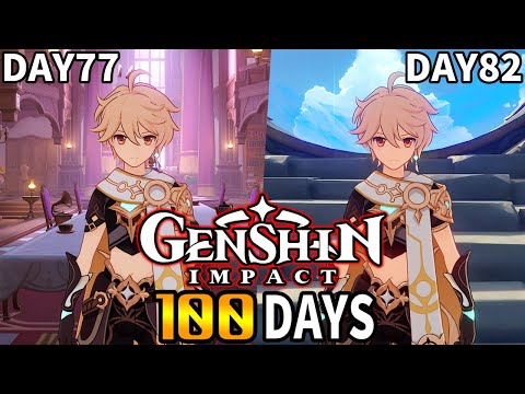 【原神100days】鬼畜な世界で1から100日間本気で無課金で攻略していく！【DAY77～DAY82】